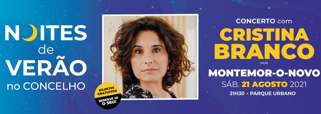 Noites de Verão no Concelho – Cristina Branco