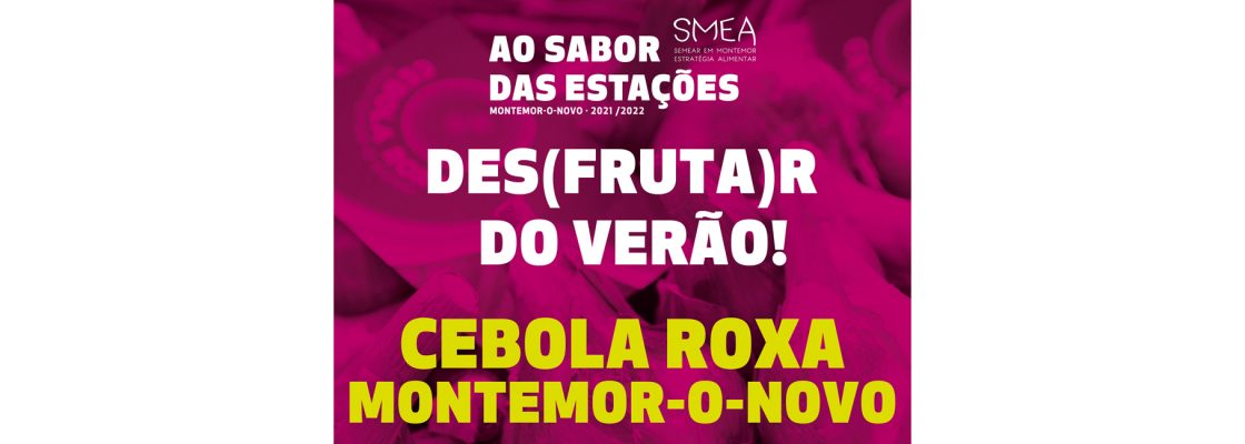SMEA – Ao Sabor das Estações – DES (FRUTA)R do Verão!