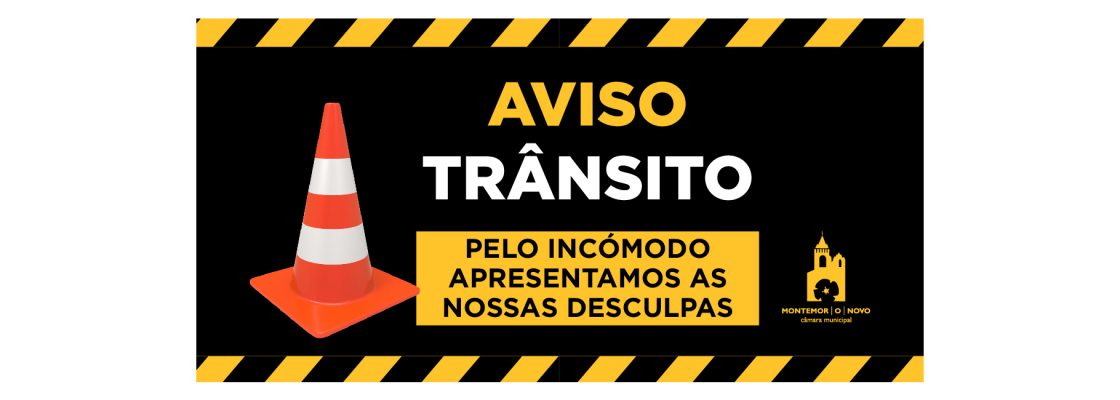 TRABALHOS DE PAVIMENTAÇÃO  – CONDICIONAMENTO NA CIRCULAÇÃO DE TRÂNSITO