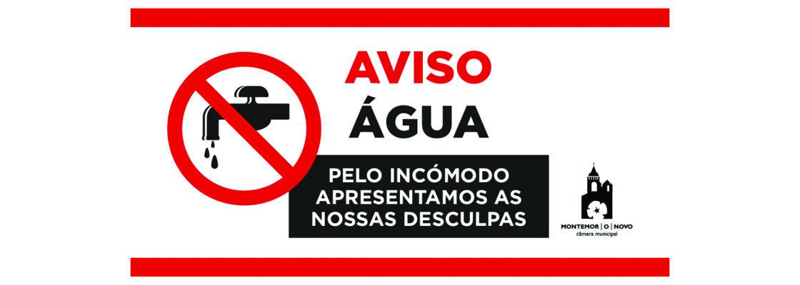 SUSPENSÃO DE ABASTECIMENTO DE ÁGUA NA CIDADE