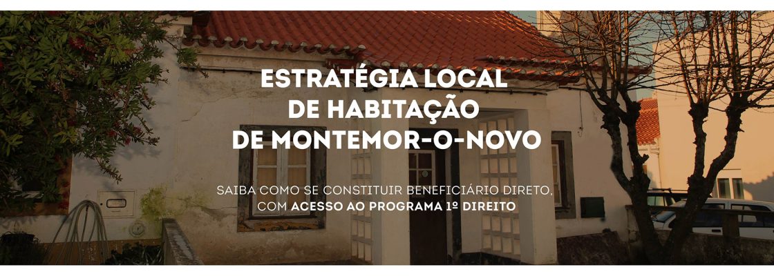 Estratégia Local de Habitação de Montemor-o-Novo