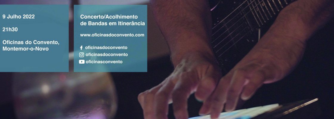 Concerto/Acolhimento de Bandas em Itinerância – Pablo Vidal