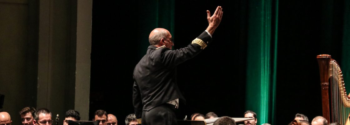 Maestro João Cerqueira despede-se da Banda Sinfónica da GNR em Montemor-o-Novo