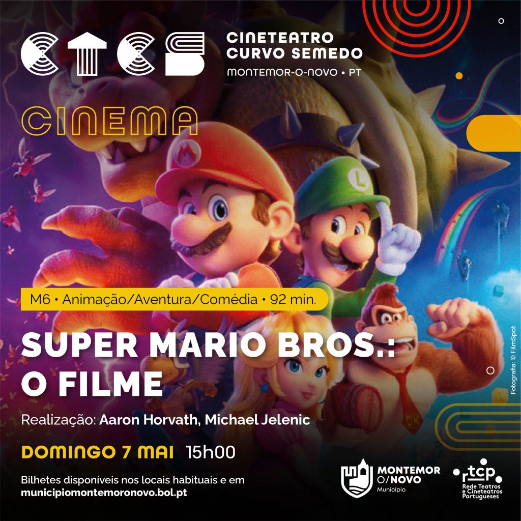 Cinema - Super Mario Bros - O Filme - Câmara Municipal de Baião