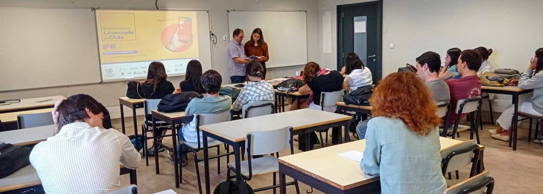 Roteiro Literário Levantado do Chão no Agrupamento de Escolas