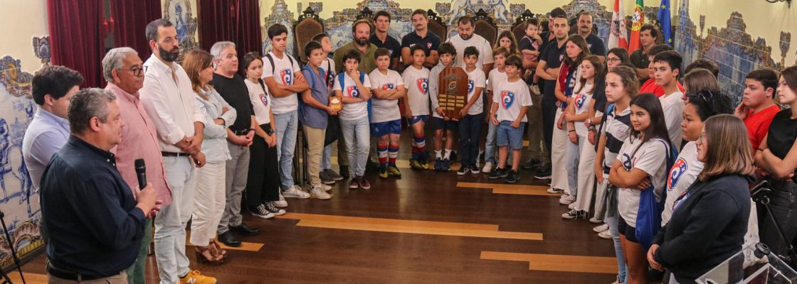 Campeões do RCM recebidos na Câmara Municipal de Montemor-o-Novo