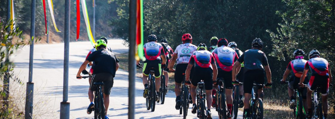 Passeio de BTT inserido nos Jogos do Município