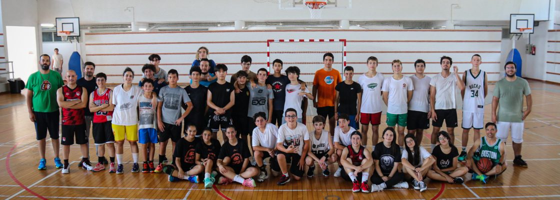 38 atletas nos Jogos do Município de Basquetebol