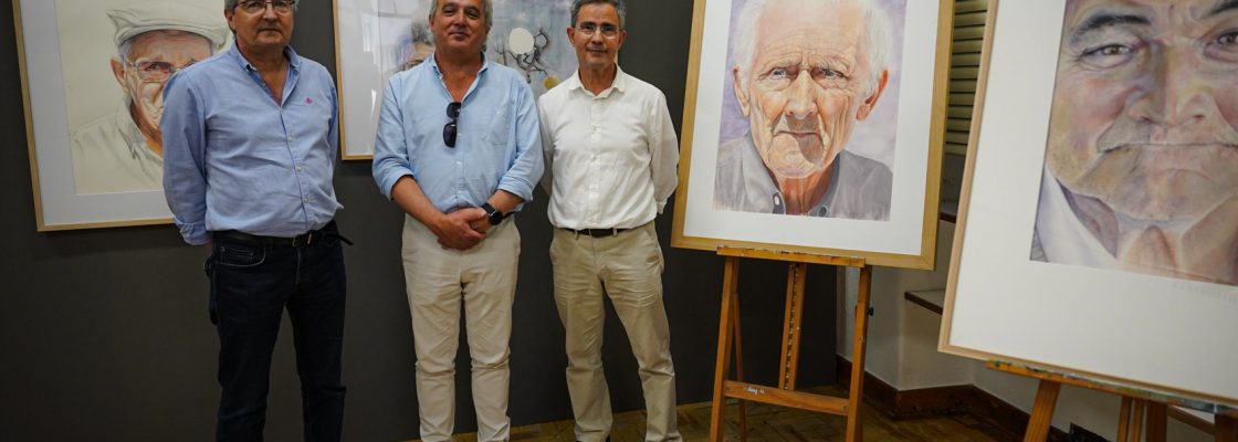 ‘Rostos da Minha Aldeia’ em aguarela expostos em São Cristóvão