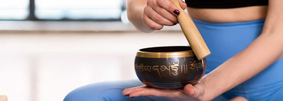 Uma Pausa com Taças Tibetanas