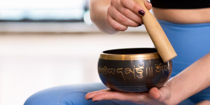 Uma Pausa com Taças Tibetanas