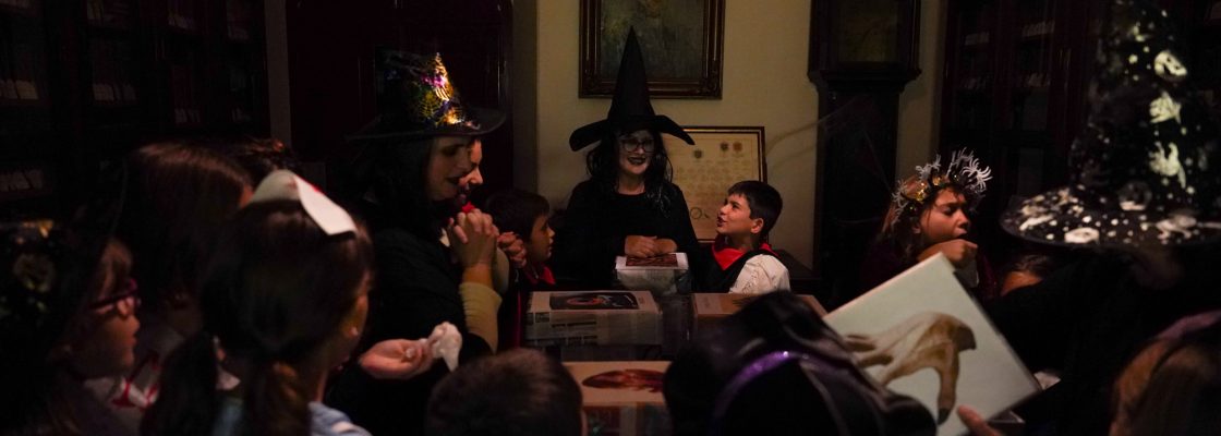 UMA NOITE DE HALLOWEEN NA BIBLIOTECA MUNICIPAL