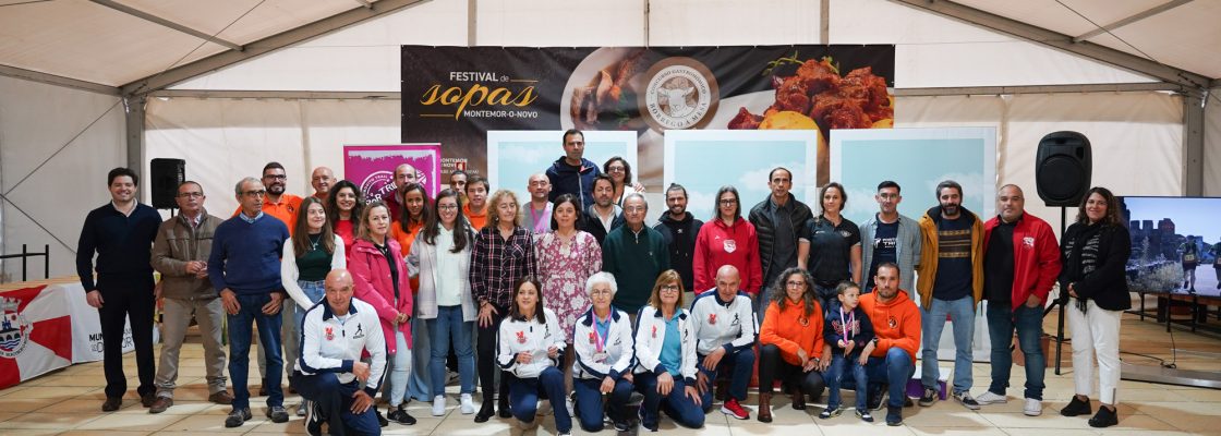 Prémios do 1.º Circuito Por Trilhos do Montado entregues no Festival de Sopas
