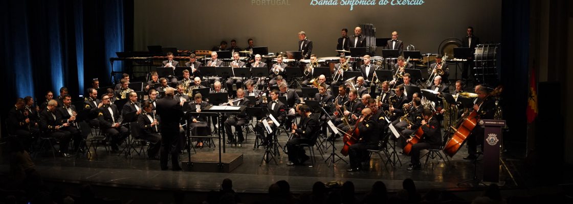 BANDA SINFÓNICA DO EXÉRCITO PORTUGUÊS ESTREIA-SE NO CURVO SEMEDO