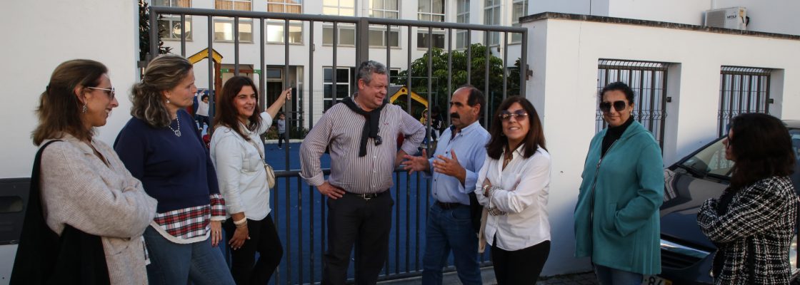 Executivo da Câmara Municipal visita União de Freguesias de Cortiçadas de Lavre e Lavre