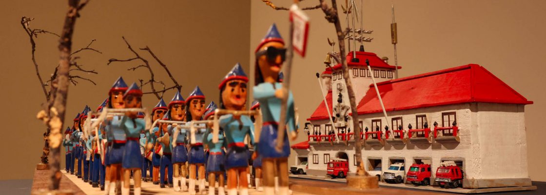 Miniaturas de Florindo Pais em exposição na Galeria Municipal de Montemor-o-Novo