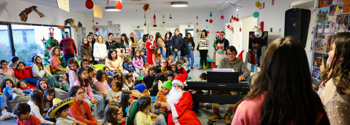 Natal chega à Oficina da Criança em Lanche Partilhado
