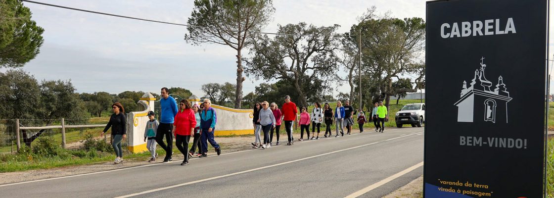 Cabrela recebe caminhada no âmbito do Caminhar Pelas Freguesias
