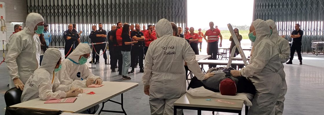 Proteção Civil no exercício de preparação e dinamização de NecPro
