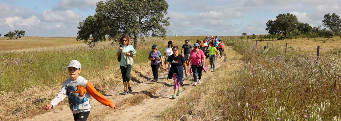 Caminhar Pelas Freguesias chega aos trilhos de Foros de Vale de Figueira