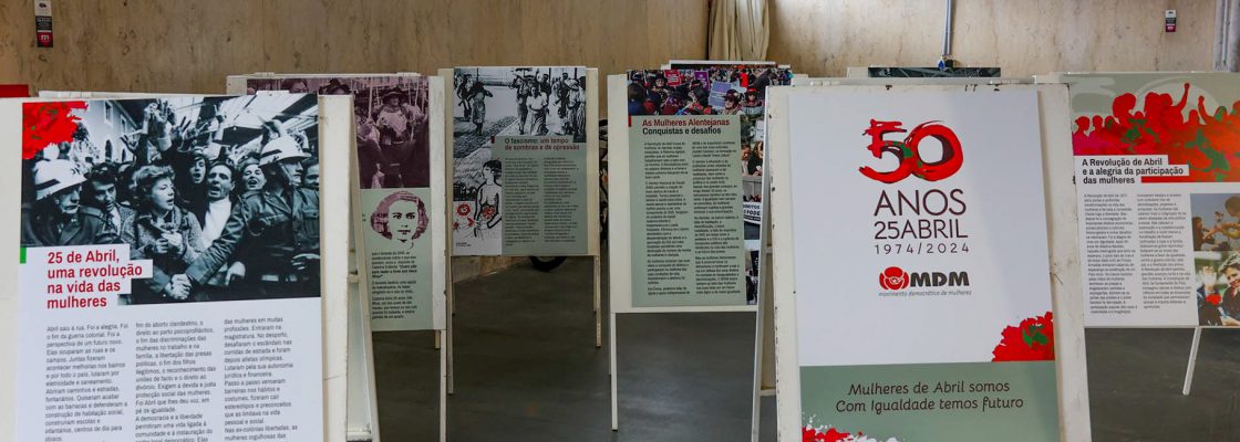 MDM celebra 25 de Abril: “uma revolução na vida das mulheres” com exposição