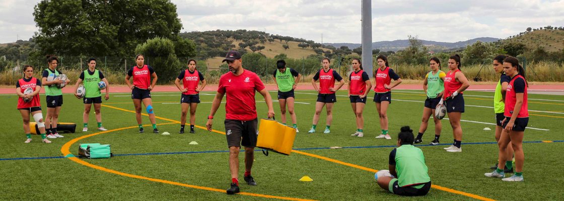 Estágio Seleção Nacional Feminina de Sevens em Montemor-o-Novo