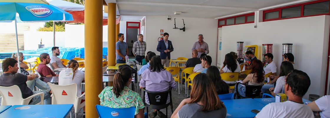 Piscinas Recreativas Municipais – Receção aos Trabalhadores