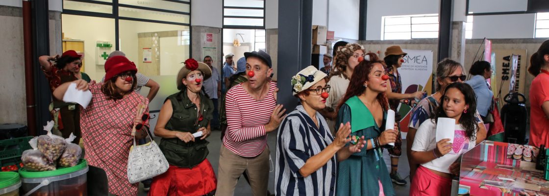 Residência de Criação Clown também passou pelo Mercado Municipal