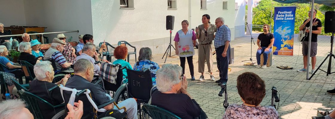 Sete Sóis Sete Luas levou concertos solidários a lares do concelho de Montemor-o-Novo