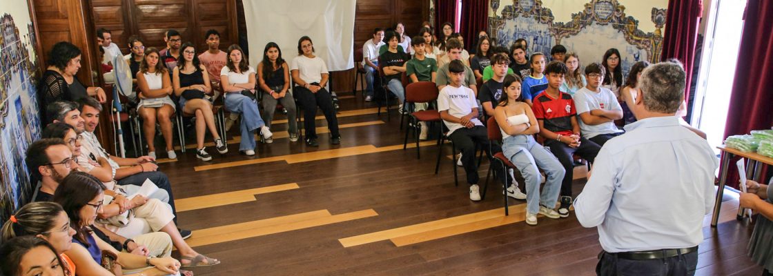 Voluntários da Feira da Luz / Expomor ’24 recebidos nos Paços do Concelho