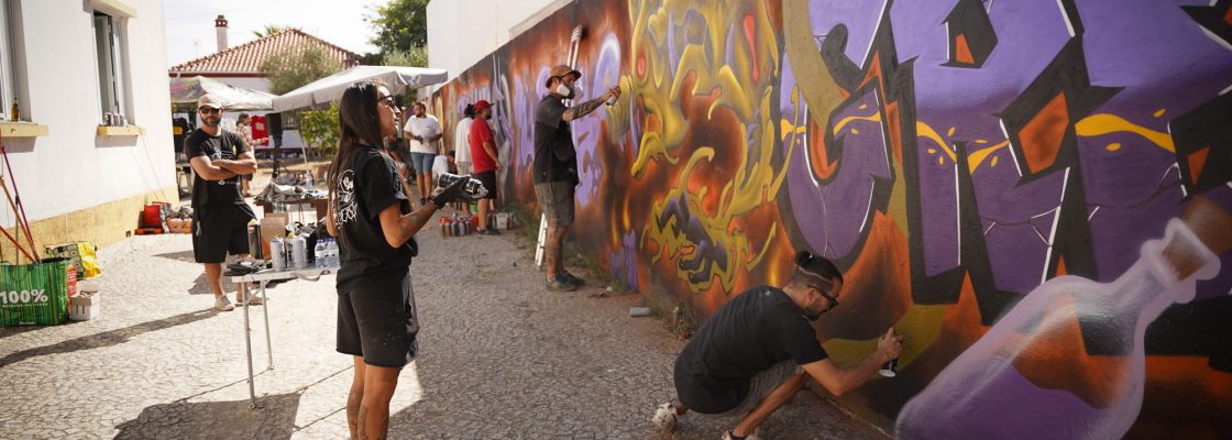 Spray Report leva cultura Hip-Hop ao Centro Juvenil​