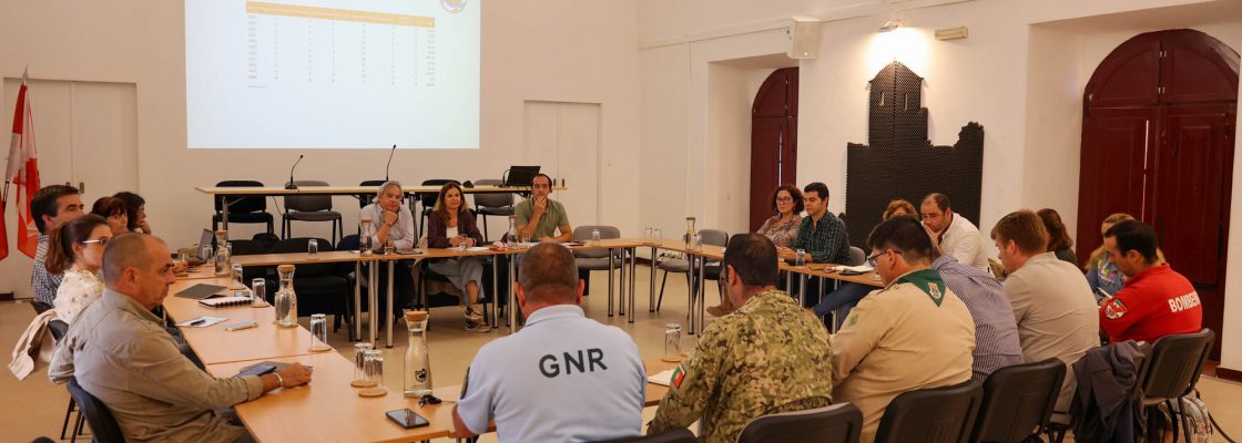 Reuniões: Conselho Municipal de Segurança; Comissão Municipal de Gestão Integrada de Fogos Ru...