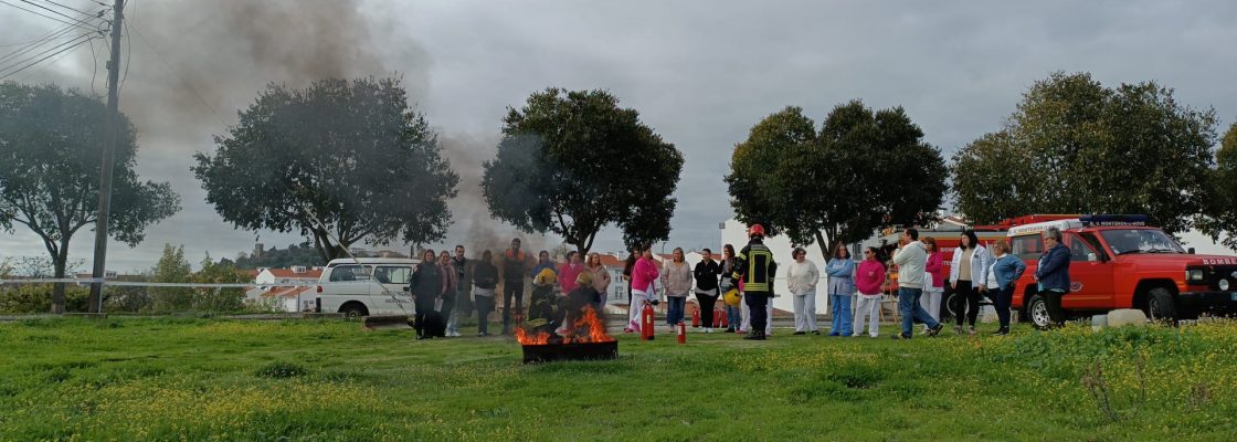 Simulacro de Incêndio na Associação 29 de Abril