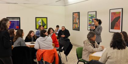 ‘Biblioteca Sob Investigação’ teve sessão especial na Galeria Municipal