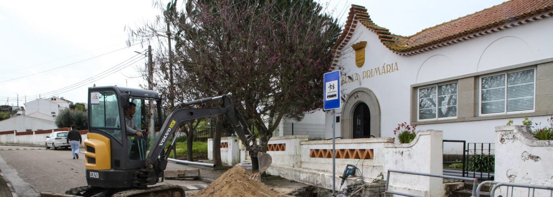 Empreitada de requalificação da Escola Básica do Ciborro já iniciou