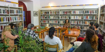 Foco da ‘Biblioteca Com Companhia’ incidiu sobre o mundo das plantas