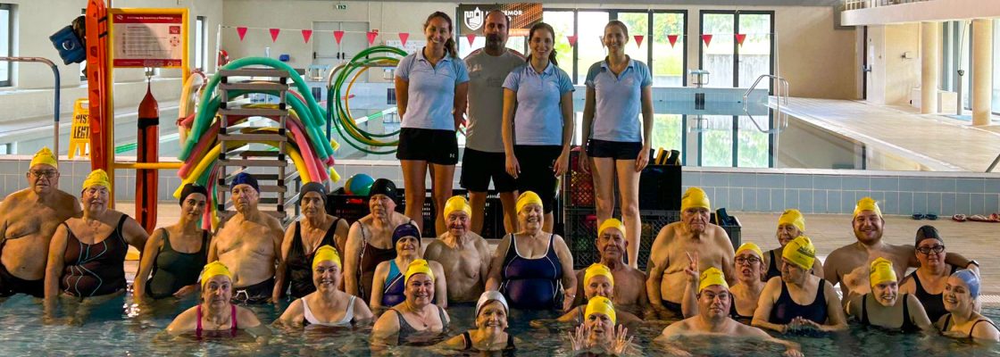 Aqua Senior promoveu atividades aquáticas para público com mais de 55 anos