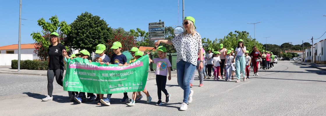 ‘Caminhar Pela Saúde’ teve caminhada em Cortiçadas de Lavre