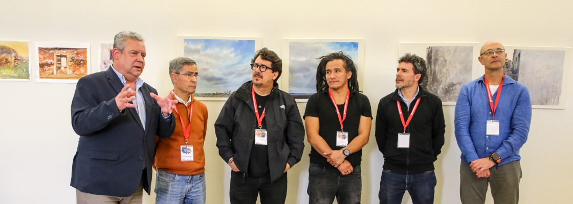 Exposição do VII Encontro Internacional de Aguarela inaugurada na Galeria Municipal