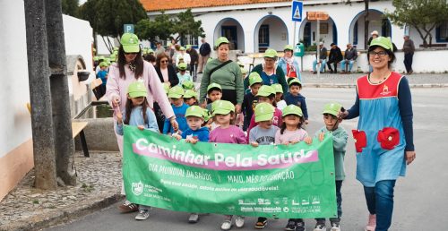Santiago do Escoural recebeu caminhada do ciclo Caminhar Pela Saúde