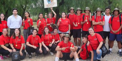 Atividade final do projeto ‘Castelos de Risco’ juntou jovens de três municípios em jogos no Castelo