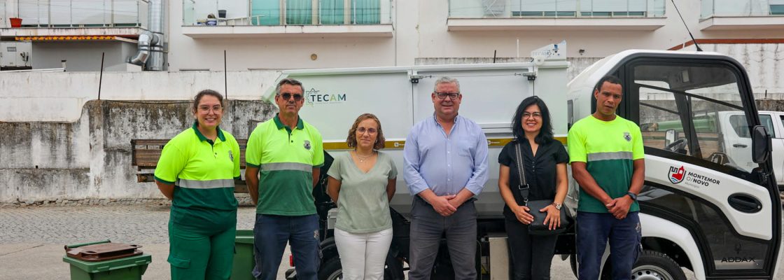 Município de Montemor-o-Novo adquire viatura para recolha de biorresíduos