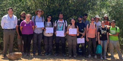 Voluntários nas escavações arqueológicas do Castelo recebem Certificados de Participação