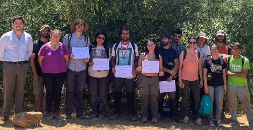 Voluntários nas escavações arqueológicas do Castelo recebem Certificados de Participação