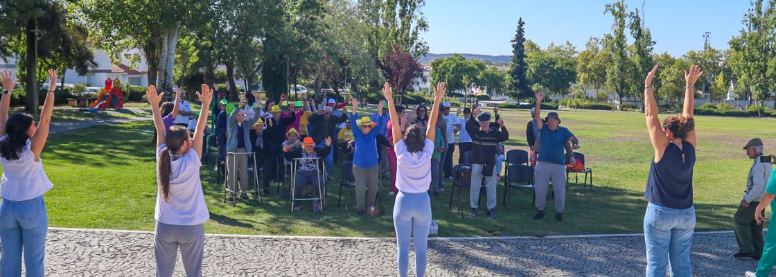 Semana Europeia do Desporto teve Atividade Sénior no Parque Urbano