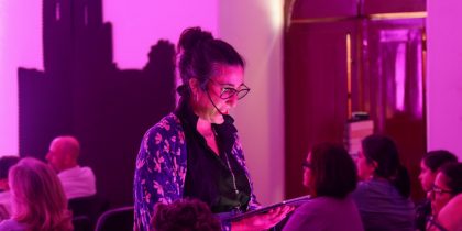 Biblioteca Municipal acolheu apresentação de ‘1024’, de Márcia Vieira Ávila