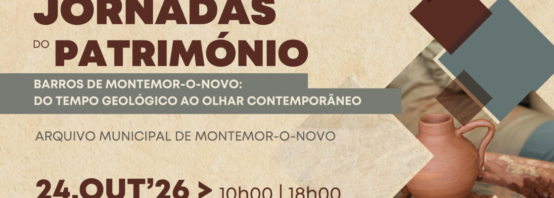 Jornadas do Património de Montemor-o-Novo 2026